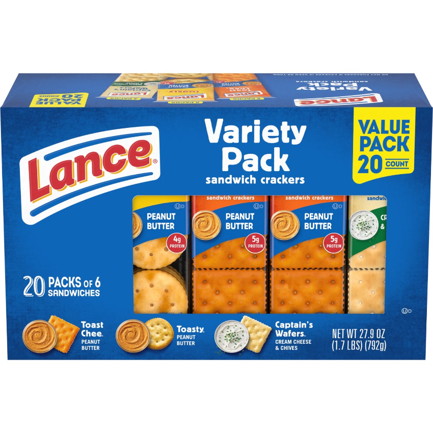 VARIETY PACK SANDWICH CRACKERS